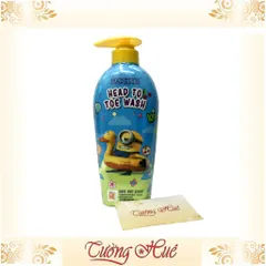 Tắm gội Thái Lan cho trẻ Minion Madelyn Head To Toe Wash Cherry - Hương Cherry - 500ml