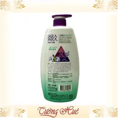 Sữa tắm Hoa Lan Nam Phi Sara Sara Đài Loan Freesia Flora Body Cleanser - 1000g - Tím