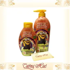 Tắm gội Thái Lan cho trẻ Minion Madelyn Head To Toe Wash Peach - Hương đào - 250ml