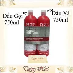 Dầu Gội Phục Hồi Tóc Hư Nặng Số 3 Tigi Bed Head Urban Antidotes #3 Shampoo - 750ml - Đỏ