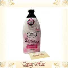 Gel tắm mềm mịn da L'Angelica Latte d' Asina Addolcente Bath & Shower Gel - Sữa Lừa - 500ml