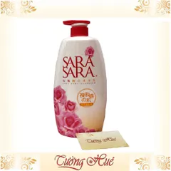 Sữa tắm Hoa Hồng Sara Sara Đài Loan Rose Body Cleanser - 1000g - Hồng