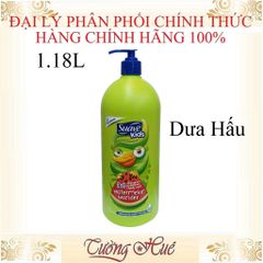 Sữa Tắm Gội Xả Suave Kids 3in1 Dưa Hấu Wonder - An Toàn Cho Da Trẻ - Dung Tích 1.18L - Hương Thơm Ngọt Ngào, Dịu Nhẹ
