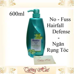 Dầu Gội Rejoice Thái Ngăn Rụng Tóc No-Fuss Hairfall Defense Shampoo - 600ml ( Xanh Lá )
