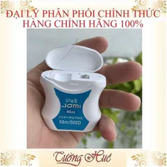 Chỉ Nha Khoa Jomi Hương Bạc Hà 50m - Giải Pháp Làm Sạch Răng Miệng Hiệu Quả, Ngăn Ngừa Hôi Miệng và Vi Khuẩn