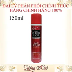 Mousse Tạo Kiểu Tóc Double Rich Hair Mousse Soft Hold - 150ml