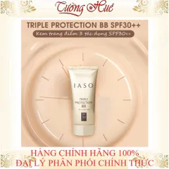 Kem Nền BB Trang Điểm IASO Triple Protection SPF 30/PA++ - 60g