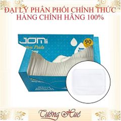 Bông Tẩy Trang Xỏ Ngón Nhật Bản JOMI Fingers Cotton Pads 90 Miếng - Chất Liệu 100% Cotton, Thấm Hút Tốt, Dùng Tiết Kiệm, Giúp Làm Sạch Sâu Da