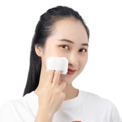 Bông Tẩy Trang Xỏ Ngón Nhật Bản JOMI Fingers Cotton Pads 90 Miếng - Chất Liệu 100% Cotton, Thấm Hút Tốt, Dùng Tiết Kiệm, Giúp Làm Sạch Sâu Da