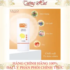 Kem Chống Nắng DR. IASO SPF50+ PA++++ SUN PROTECTION - 60ml