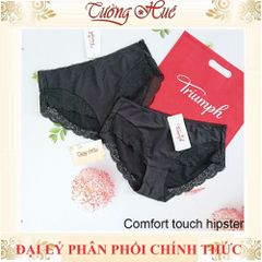 Quần lót nữ Triumph Comfort Touch Hipster - Quần lót lưng vừa phối ren không viền, chất liệu thoải mái, phong cách hiện đại và quyến rũ.