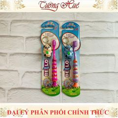 Bàn Chải Đánh Răng Cho Bé Kèm Móc Khóa Gấu Cute - Dành Cho Trẻ Em, Màu Sắc Ngẫu Nhiên, Thói Quen Sạch Răng Vui Vẻ