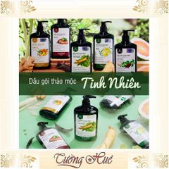 Dầu Gội Thảo Mộc Hà Thủ Ô Tinh Nhiên - Giúp Tóc Đen Bóng Khỏe, Ngăn Ngừa Tóc Bạc Sớm - 300ml Việt Nam