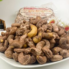 Hạt Điều Rang Muối Bình Phước Hạng 1 (500gr) - Dinh Dưỡng Tốt Cho Sức Khỏe, Giảm Cân, Tốp Mịn Da, Cung Cấp Năng Lượng