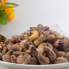Hạt Điều Rang Muối Bình Phước Hạng 1 (500gr) - Dinh Dưỡng Tốt Cho Sức Khỏe, Giảm Cân, Tốp Mịn Da, Cung Cấp Năng Lượng