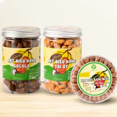 Hạt Điều Rang Sô Cô La Đặc Sản Bình Phước - Hạt Dinh Dưỡng Ngon, Chất Lượng Cao, 500gr