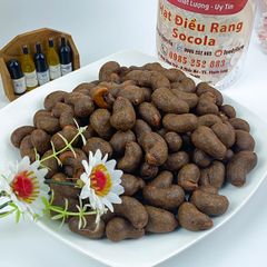 Hạt Điều Rang Sô Cô La Đặc Sản Bình Phước - Hạt Dinh Dưỡng Ngon, Chất Lượng Cao, 500gr