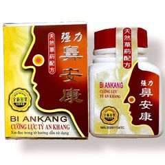 Viên uống viêm xoang, viêm mũi dị ứng, mãn tính Cường lực tỷ an khang - Bi an khang - Hỗ Trợ Viêm Xoang & Mũi Dị Ứng, 34 Viên, Xuất Xứ Malaysia, Cải Thiện Hệ Miễn Dịch - Mã 1360