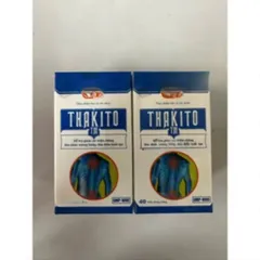 Viên uống Thakito TM - Hỗ trợ giảm đau nhức xương khớp, thần kinh toạ, đau mỏi vai gáy và lưng, sản phẩm tự nhiên từ Dược phẩm Trang Minh