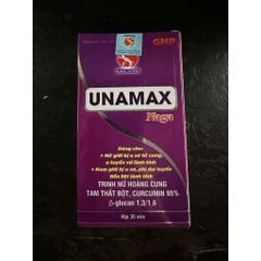 Unamax Naga Vesta Pharma - Thực Phẩm Chức Năng Hỗ Trợ Chống Oxy Hóa Và Điều Hòa Khí Huyết Hiệu Quả, Giảm Kích Thước Khối U Lành Tính