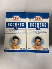 Viên uống ACCNESS TM - Giúp thanh nhiệt, giải độc, giảm dị ứng, mẩn ngứa, mề đay (60 viên) - Sản phẩm hỗ trợ sức khỏe tự nhiên
