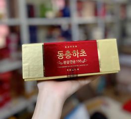 Viên Đông Trùng Hạ Thảo Hàn Quốc Dong Choong Hacho Capsule 120 Viên - Tăng Cường Miễn Dịch, Bổ Sung Sức Khỏe Tự Nhiên