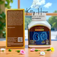 Viên Uống Hỗ Trợ Thận Vitatree Kidney Tonic 100 Viên - Bổ Thận, Tăng Cường Chức Năng Thận Hàng Nhập Khẩu Úc