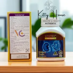 Viên Uống Hỗ Trợ Thận Vitatree Kidney Tonic 100 Viên - Bổ Thận, Tăng Cường Chức Năng Thận Hàng Nhập Khẩu Úc