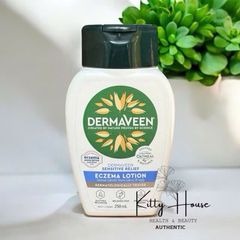 Kem Dưỡng Ẩm DermaVeen Eczema Lotion 250ml - Giải Pháp Chăm Sóc Da Nhạy Cảm, Không Chứa Paraben và Hương Liệu