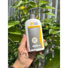Kem Chống Nắng Năng Động Cancer Council Active SPF 50+/PA++++ 200ml - Bảo Vệ Da Tuyệt Đối Cho Hoạt Động Ngoài Trời