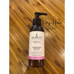 Sữa Rửa Mặt Dành Cho Da Nhạy Cảm Sukin - Chiết Xuất Trà Xanh, Dưa Chuột và Hoa Cúc - 125ml Chăm Sóc Da Mềm Mịn, Khỏe Đẹp