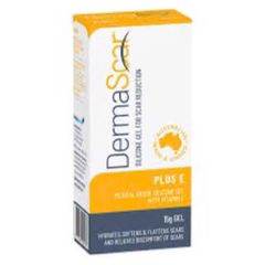 Gel Bôi Sẹo DermaScar Silicone Plus E 15g - Gel Chăm Sóc Da Mịn Màng với Vitamin E 10% cho Vết Sẹo Lồi Hồi Phục Hiệu Quả