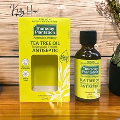 Tinh Dầu Tràm Trà Thursday Tea Tree Oil 50ml & 100ml - Kháng Khuẩn, Hỗ Trợ Trị Mụn Hiệu Quả từ Úc