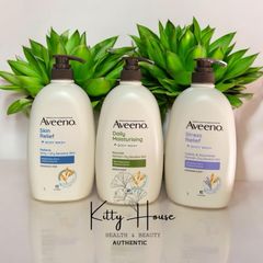 Sữa tắm dưỡng ẩm không mùi Aveeno Skin Relief Moisturising Fragrance Free Body Wash 1L