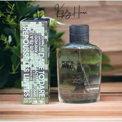 Nước Hoa Nam Playboy Play It Wild Eau De Toilette 100ml - Mùi Hương Tươi Mát, Nam Tính, Mạnh Mẽ, Quà Tặng Độc Đáo
