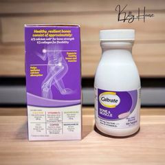 Viên uống bổ sung Canxi & D3 Caltrate Bone & Muscle 100 viên - Hỗ trợ xương chắc khỏe cho người dưới 50 tuổi