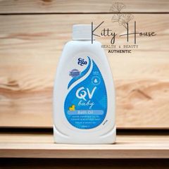 Dầu Tắm QV Baby Bath Oil 250ml & 500ml - Dưỡng ẩm, Làm sạch cho da nhạy cảm, Phù hợp với Chàm, Viêm da, Vảy nến