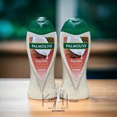 Sữa Tắm Tẩy Tế Bào Chết Palmolive Body Butter Dừa & Hạt Jojoba - Giúp Làm Sạch & Làm Mềm Da Hàng Ngày