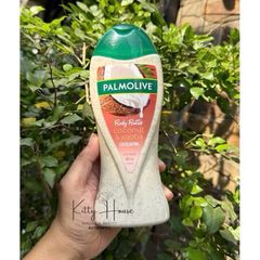 Sữa Tắm Tẩy Tế Bào Chết Palmolive Body Butter Dừa & Hạt Jojoba - Giúp Làm Sạch & Làm Mềm Da Hàng Ngày