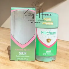 Gel khử mùi Mitchum Clinical 48 Giờ - Dạng Gel Trong Suốt Không Vệt Trắng, Chống Mồ Hôi Nam Nữ 57g