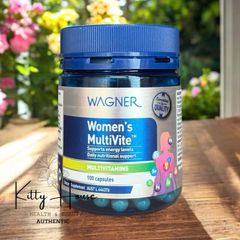 Viên Uống Bổ Sung Vitamin Tổng Hợp Cho Nữ Wagner Women's Multivite 100V - Hỗ Trợ Sức Khỏe và Dinh Dưỡng Toàn Diện