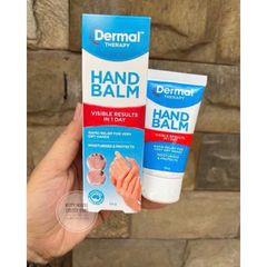 KEM DƯỠNG DA TAY KHÔ, NỨT DERMAL THERAPY HAND BALM TUÝP 50G