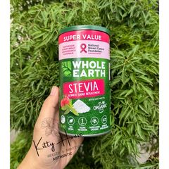 Đường Cỏ Ngọt Hữu Cơ Whole Earth Stevia Leaf 350g - Sản Phẩm Kiêng Đường Dành Cho Người Ăn Kiêng, Người Tiểu Đường