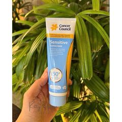 Kem Chống Nắng Cancer Council SPF50+/PA++++ 110ml - Bảo Vệ Da Khỏe Mạnh dưới Nắng, Chống UVA/UVB, Thích Hợp Hoạt Động Ngoài Trời