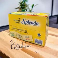 Đường Ăn Kiêng Splenda Mỹ - Tách Lẻ 100 Gói Không Calo, Dùng Cho Người Tiểu Đường, Giảm Cân, Vị Ngọt Giống Đường Kính