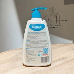 Sữa tắm Dermal Therapy Very Dry Skin Wash 1L - Dưỡng ẩm cho da khô, làm mềm, không chứa xà phòng và SLS, an toàn cho mọi loại da