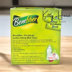 Bột bổ sung chất xơ tự nhiên Benefiber - Gói 28 Stick Tiện lợi, Giúp Tiêu Hoá, Hỗ Trợ Sức Khoẻ hàng đầu tại Úc