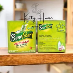 Bột bổ sung chất xơ tự nhiên Benefiber - Gói 28 Stick Tiện lợi, Giúp Tiêu Hoá, Hỗ Trợ Sức Khoẻ hàng đầu tại Úc