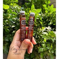 Dầu Dưỡng Tóc Hask Argan Oil & Keratin 18ml - Giải Pháp Cho Tóc Hư Tổn, Mềm Mượt & Khôi Phục Độ Bóng