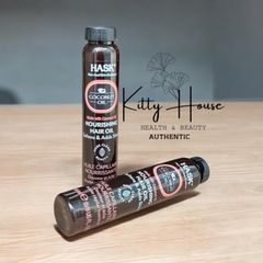 Dầu Dưỡng Tóc Hask Argan Oil & Keratin 18ml - Giải Pháp Cho Tóc Hư Tổn, Mềm Mượt & Khôi Phục Độ Bóng